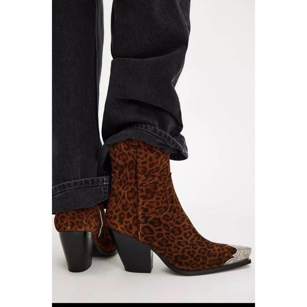 Free People Brayden Western Boots Sz EU37.5/US7.5